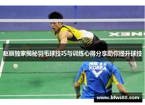 赵丽独家揭秘羽毛球技巧与训练心得分享助你提升球技