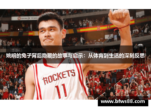 姚明的兔子背后隐藏的故事与启示：从体育到生活的深刻反思